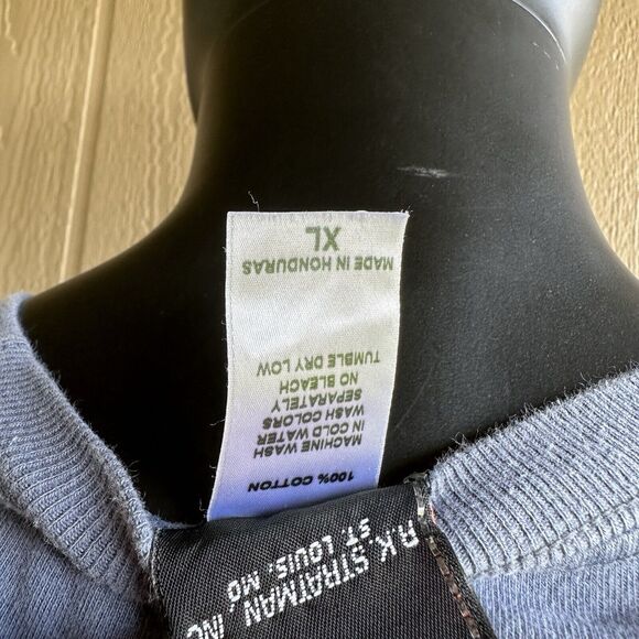 Harley Davidson Shirt Men XL Blue American Flag Eagle Franklin TN Motorcycle Y2K - Picture 6 of 6